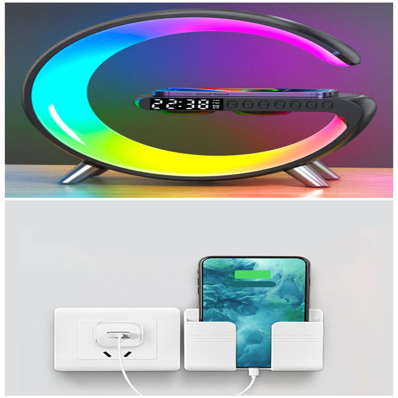 G Shaped LED Lamp Bluetooth Speaker