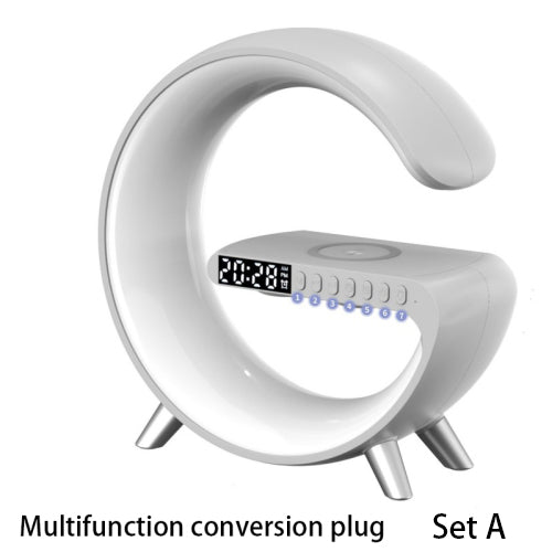 G Shaped LED Lamp Bluetooth Speaker