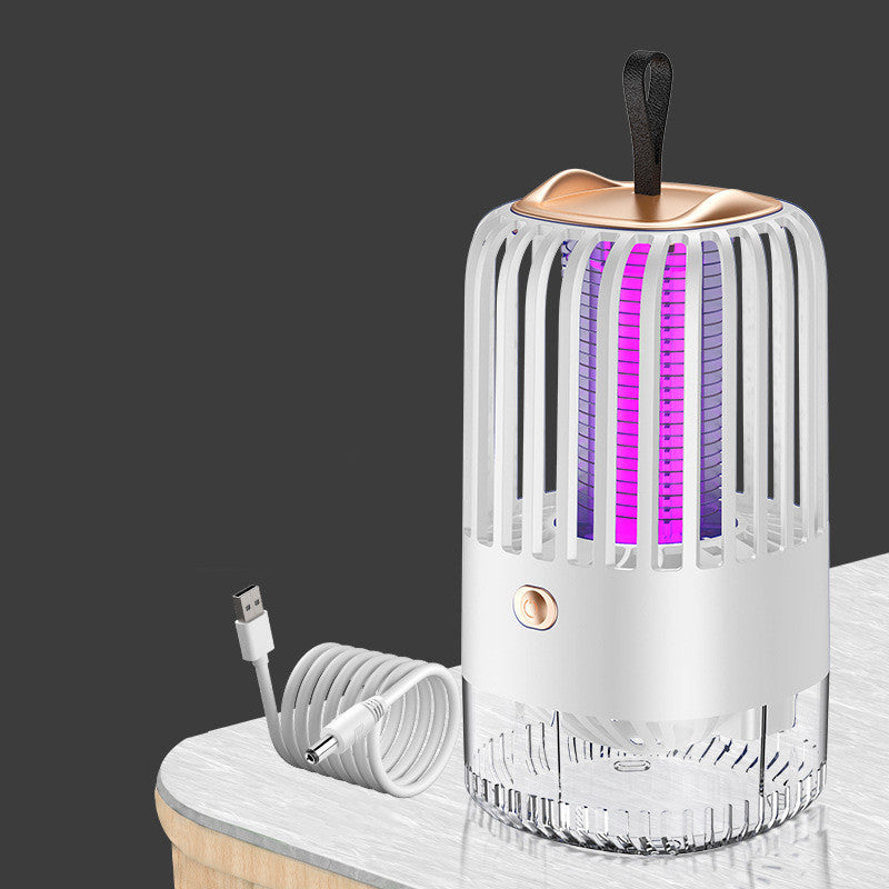 Silent Electric Mosquito Killer Lamp – UV Light Bug Zapper Trap for Home Bedroom Indoor Use