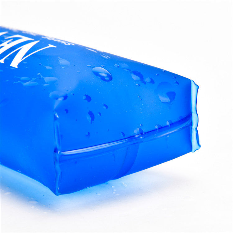 Foldable Water Bottle for Running - Portable Leakproof Sports Hydration Bottle for Gym, Hiking, Travel & Outdoor Use