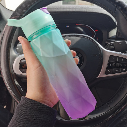 Spray Water Bottle For Girls Outdoor Sport Fitness Water Cup Large Capacity Spray