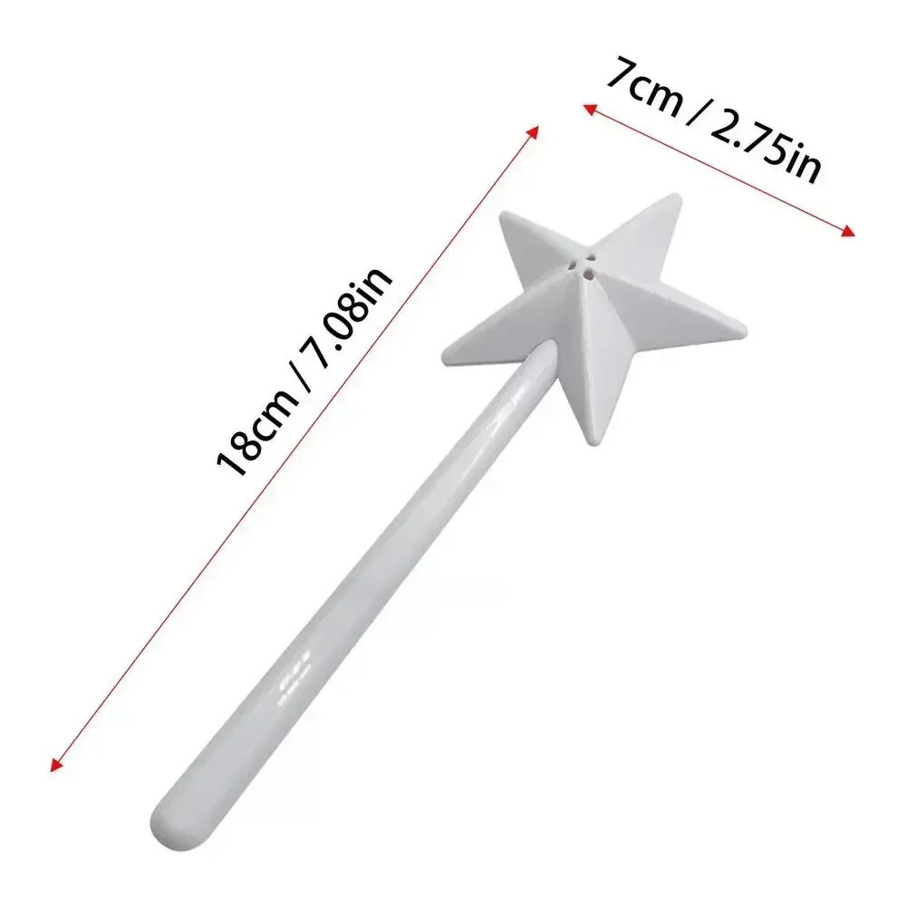 Portable Salt Pepper Shakers Refillable Magical Star Wand Spice Dispenser Seasoning Shaker Set