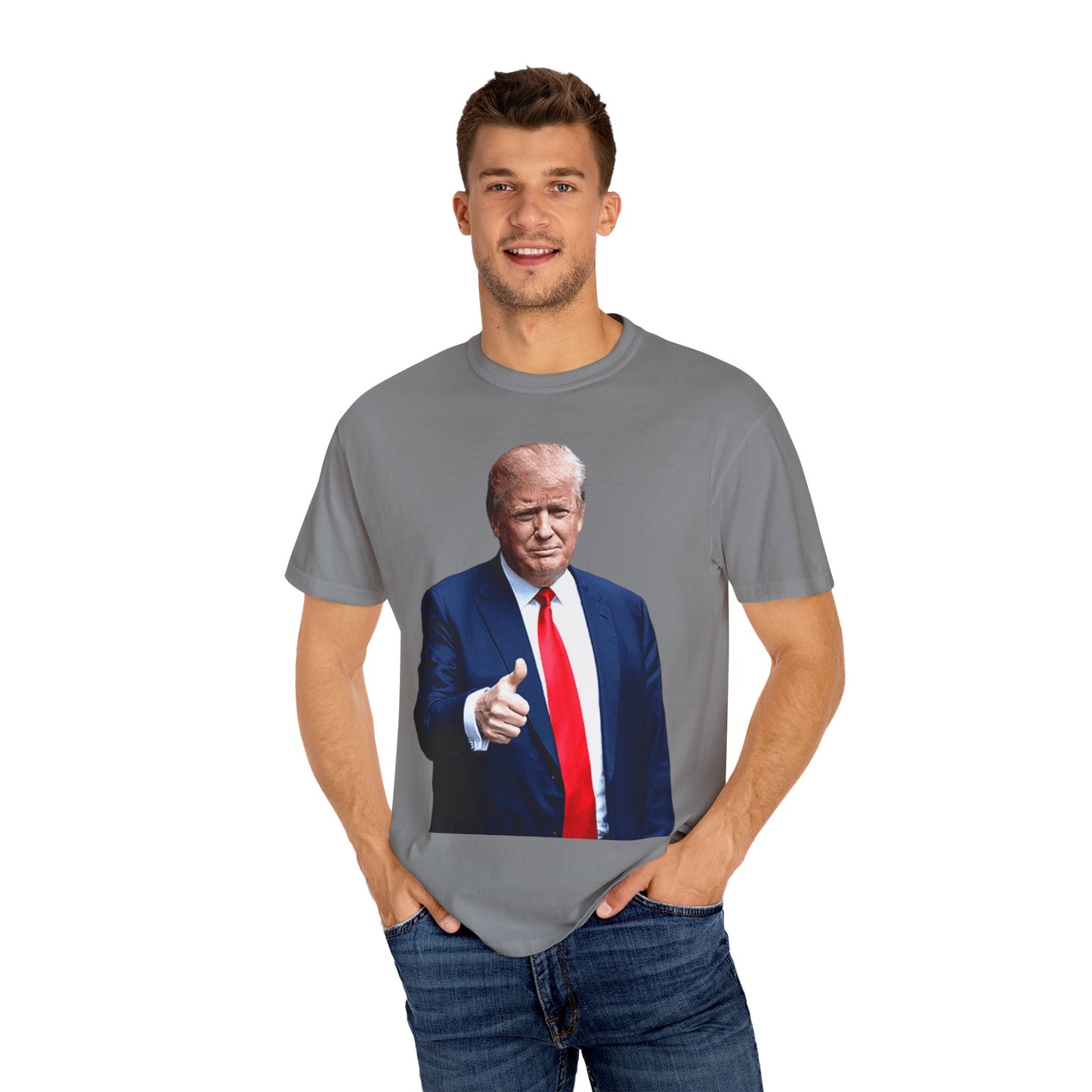 Donald j TrumpUnisex Garment-Dyed T-shirt - Election 2024
