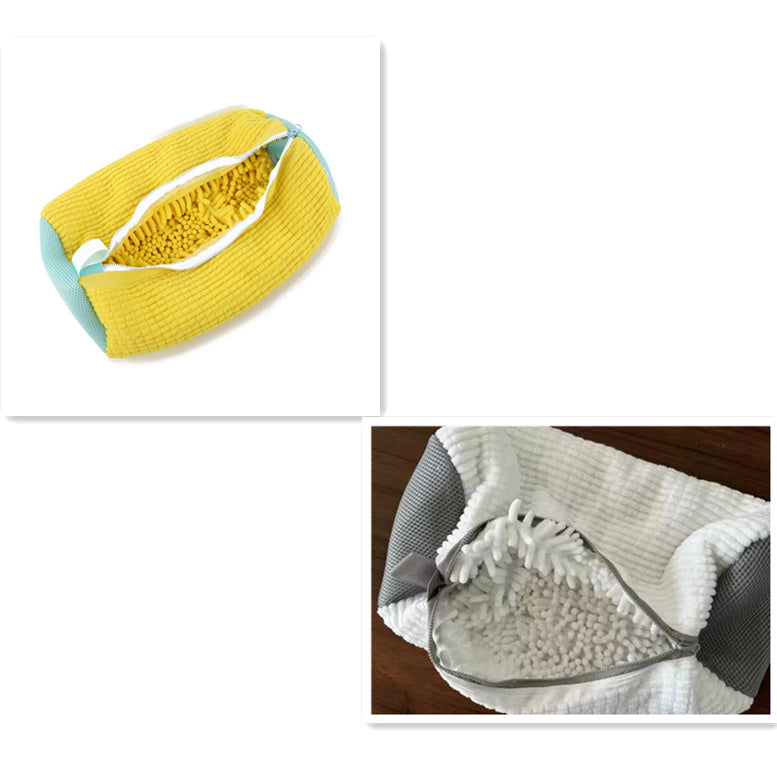 Shoe Wash Bag for Washing Machine – Reusable Sneaker Cleaner Laundry Bag with Zipper