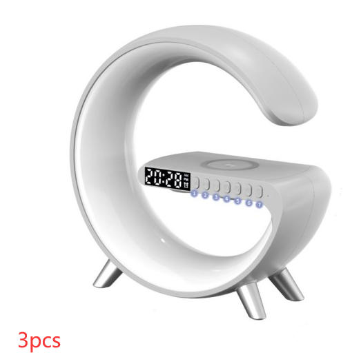 G Shaped LED Lamp Bluetooth Speaker