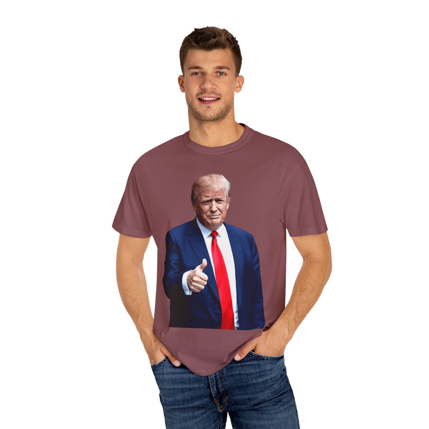 Donald j TrumpUnisex Garment-Dyed T-shirt - Election 2024