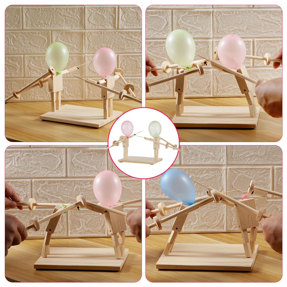 Balloon Fencing Game for Kids – Fun Party Game Toy Set for Birthday, Indoor & Outdoor Play