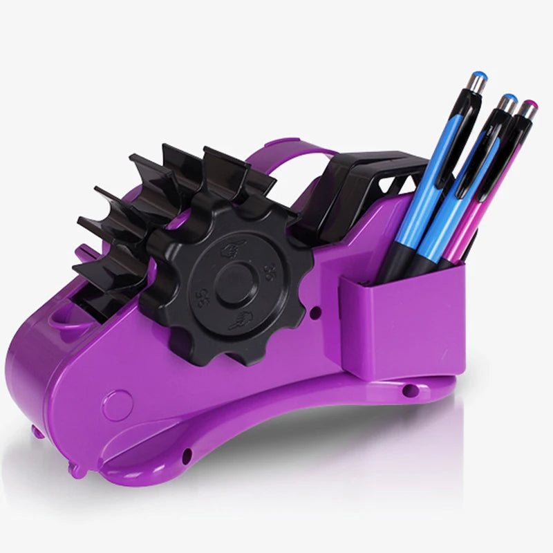 Semi-Automatic Tape Dispenser for Office | Quick Cut, Easy Use, Adjustable Tape Roll Cutter