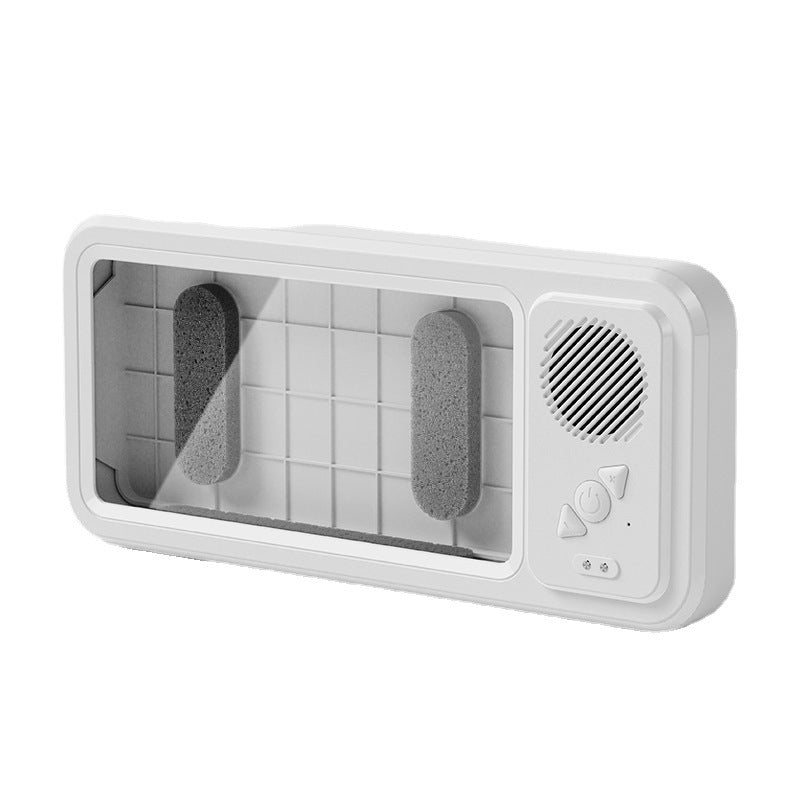 Shower Phone Holder with Speaker – Waterproof Wall Mount Case for Bathroom, Touch Screen & Music