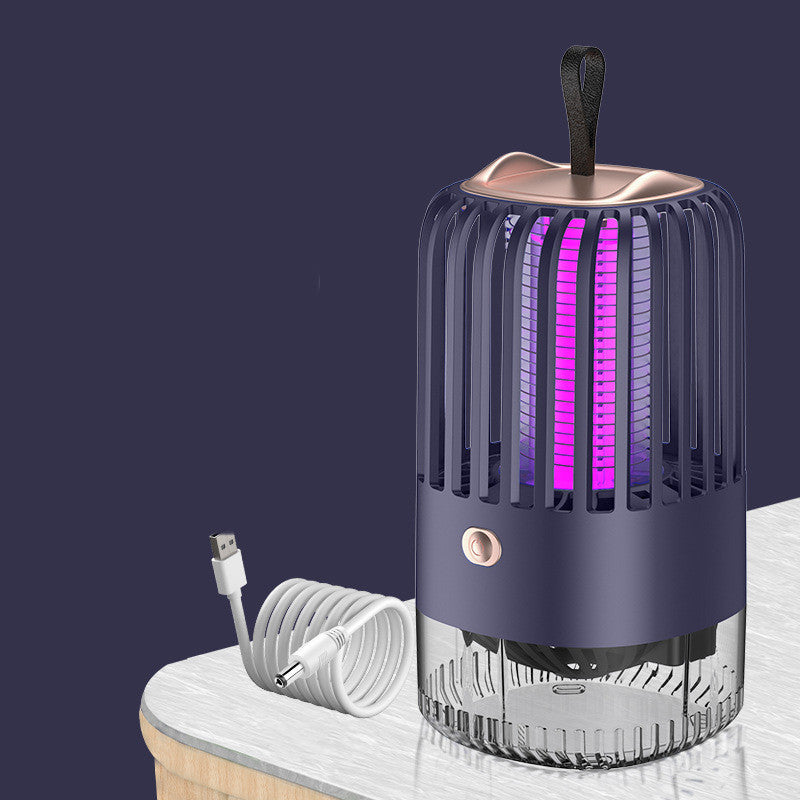 Silent Electric Mosquito Killer Lamp – UV Light Bug Zapper Trap for Home Bedroom Indoor Use