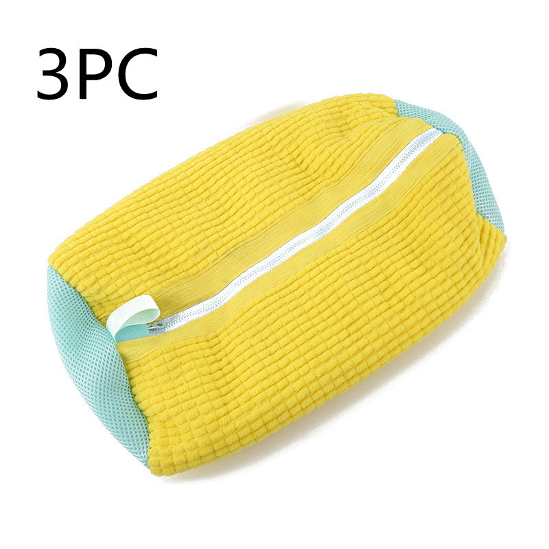 Shoe Wash Bag for Washing Machine – Reusable Sneaker Cleaner Laundry Bag with Zipper