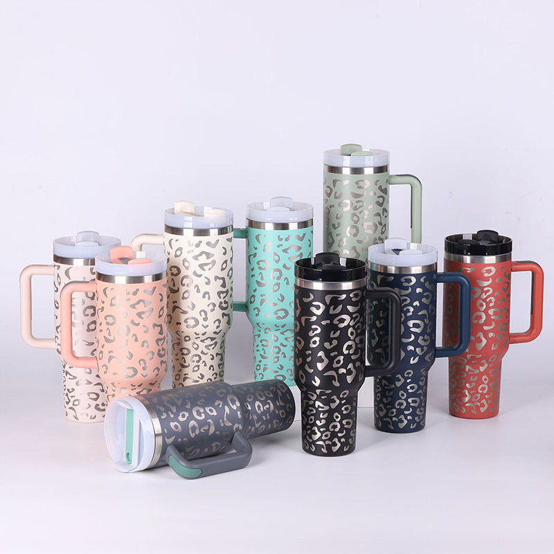 Spill Proof Vacuum Coffee Cup - Tumbler With Lid Tapered Mug - Mug Suitable For Car Gym Office Travel
