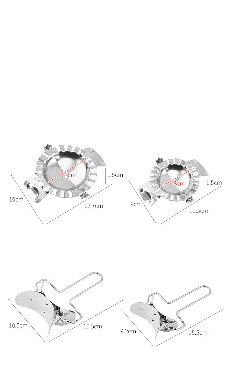 Stainless Steel Dumpling Maker Set Dumpling Mold Dumpling Wrapper Cut Dumpling Mold In Stock