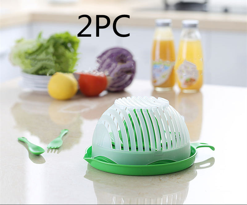 Creative Salad Cutter Fruit and Vegetable Cutter Vegetable Basket