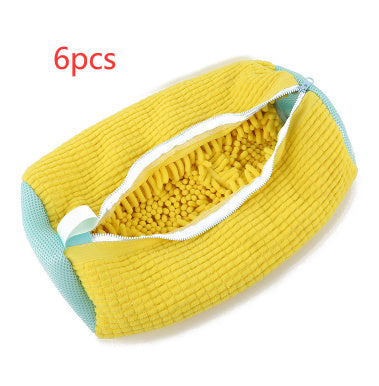 Shoe Wash Bag for Washing Machine – Reusable Sneaker Cleaner Laundry Bag with Zipper