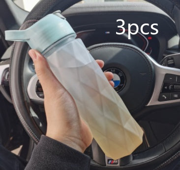Spray Water Bottle For Girls Outdoor Sport Fitness Water Cup Large Capacity Spray