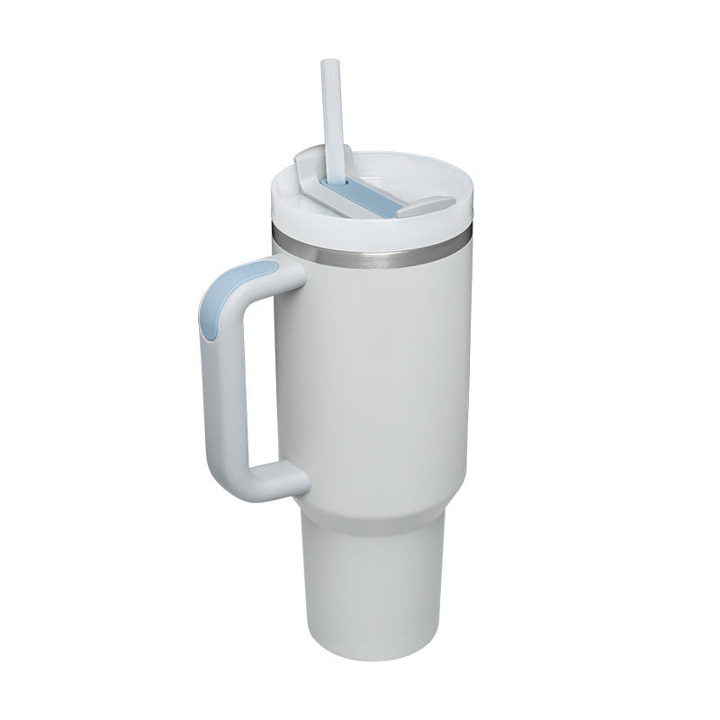 Spill Proof Vacuum Coffee Cup - Tumbler With Lid Tapered Mug - Mug Suitable For Car Gym Office Travel