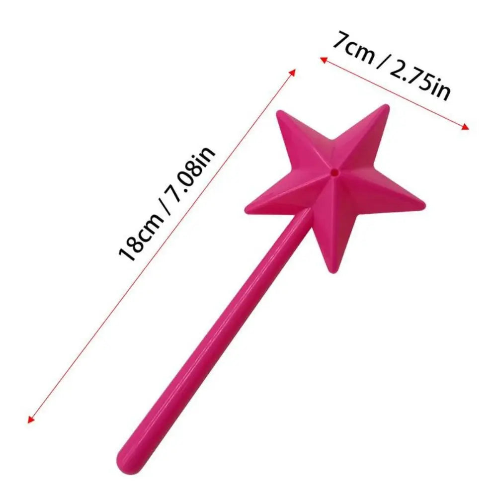 Portable Salt Pepper Shakers Refillable Magical Star Wand Spice Dispenser Seasoning Shaker Set