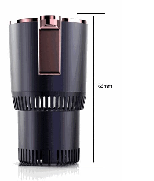 2 In1 Car Heating Cooling Cup 12V Smart Car Cup Holder Digital Temperature Display Drink Cup Mini Car Refrigerator