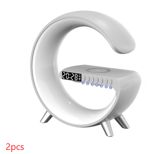 G Shaped LED Lamp Bluetooth Speaker