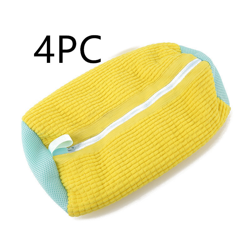 Shoe Wash Bag for Washing Machine – Reusable Sneaker Cleaner Laundry Bag with Zipper