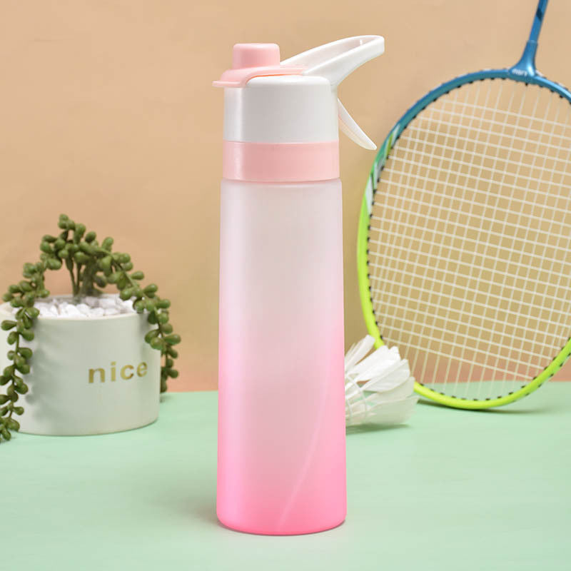 Spray Water Bottle For Girls Outdoor Sport Fitness Water Cup Large Capacity Spray