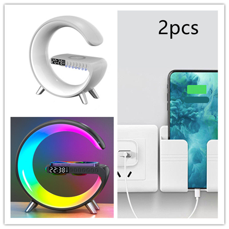 G Shaped LED Lamp Bluetooth Speaker