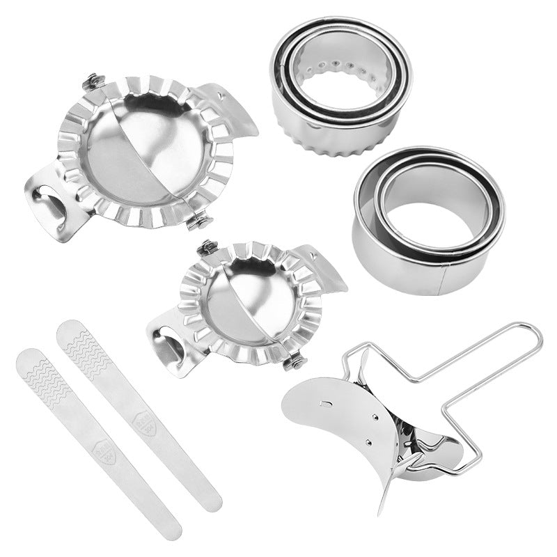 Stainless Steel Dumpling Maker Set Dumpling Mold Dumpling Wrapper Cut Dumpling Mold In Stock