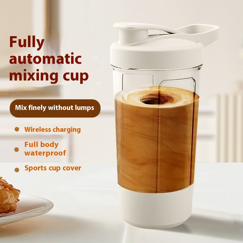 Electric Protein Powder Mixing Cup Automatic Shaker Mixer Shake Bottle Milk Coffee Blender Kettle