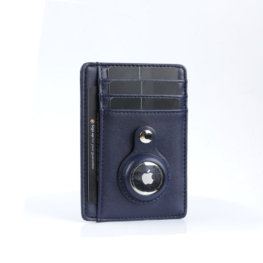 Wallet with Apple AirTag Protective Cover Stand Multifunctional Card Holder Clip Case