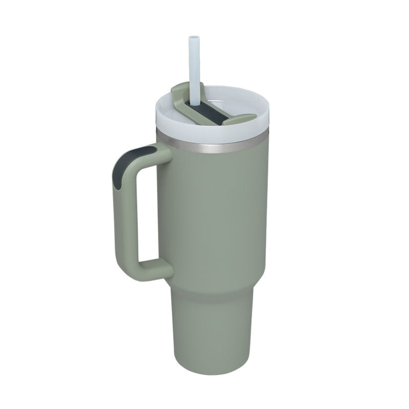 Spill Proof Vacuum Coffee Cup - Tumbler With Lid Tapered Mug - Mug Suitable For Car Gym Office Travel