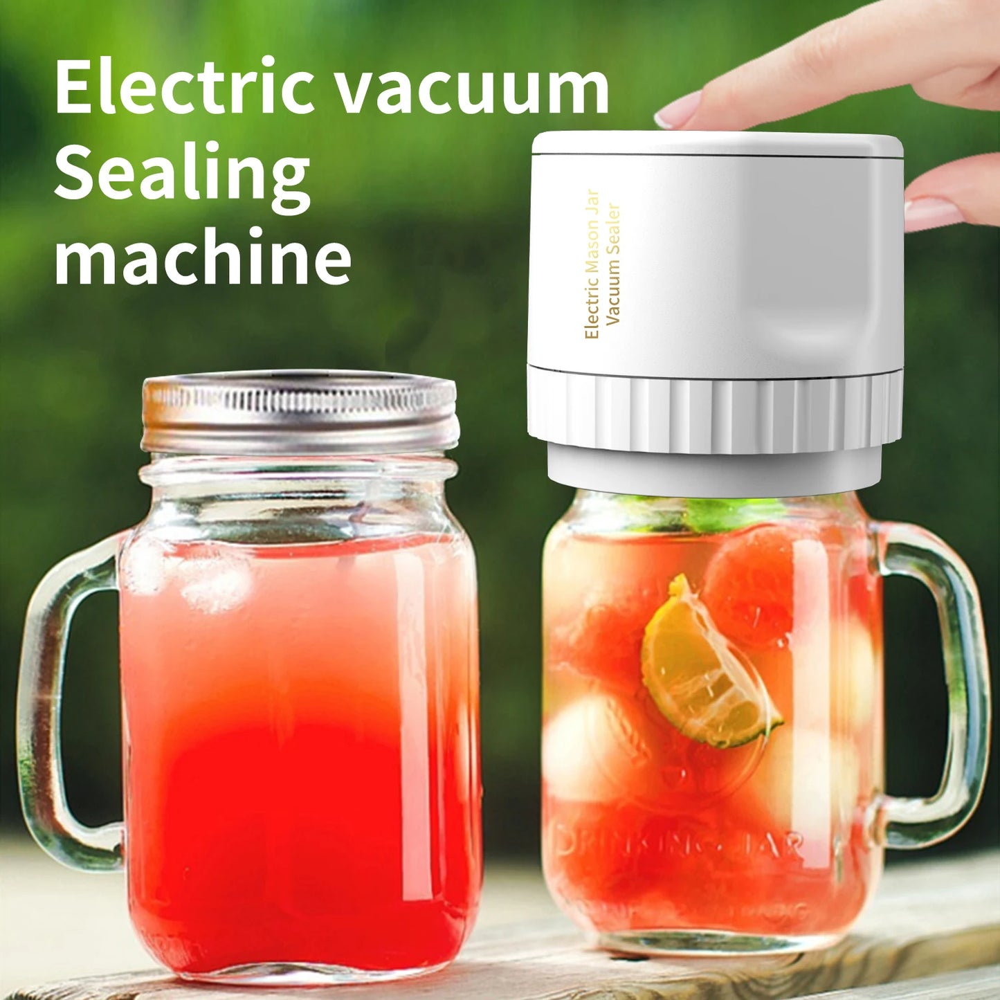 Vacuum Jar Sealer - Food Storage Vacuum Sealer - Jar Sealer