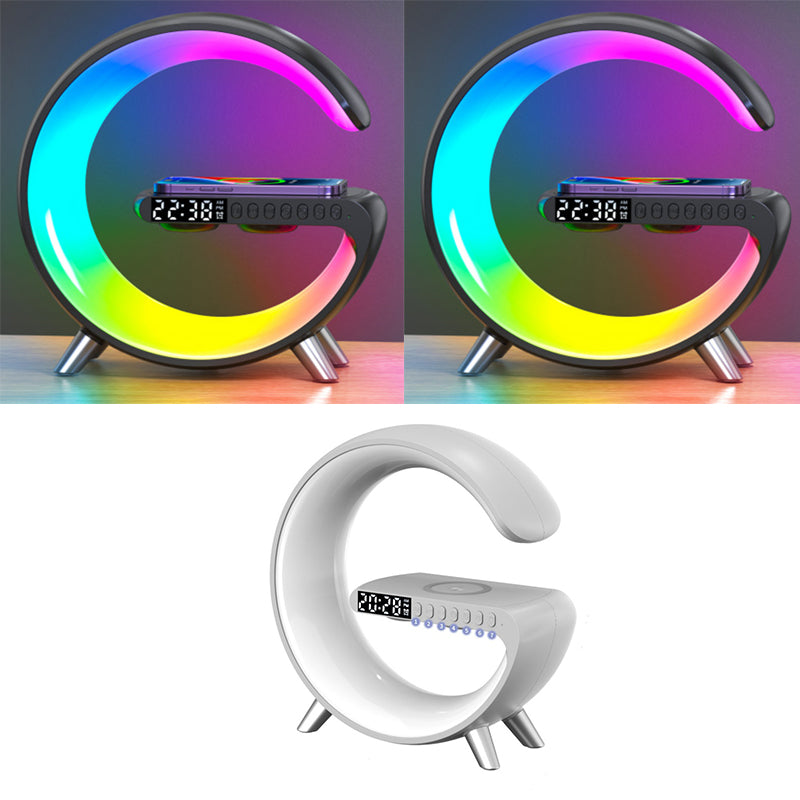 G Shaped LED Lamp Bluetooth Speaker