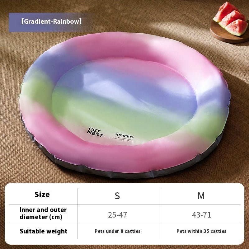 Cooling Gel Dog Ice Pad – Waterproof Pet Mat for Kennel, Crate, Bed, Summer Heat Relief for Dogs