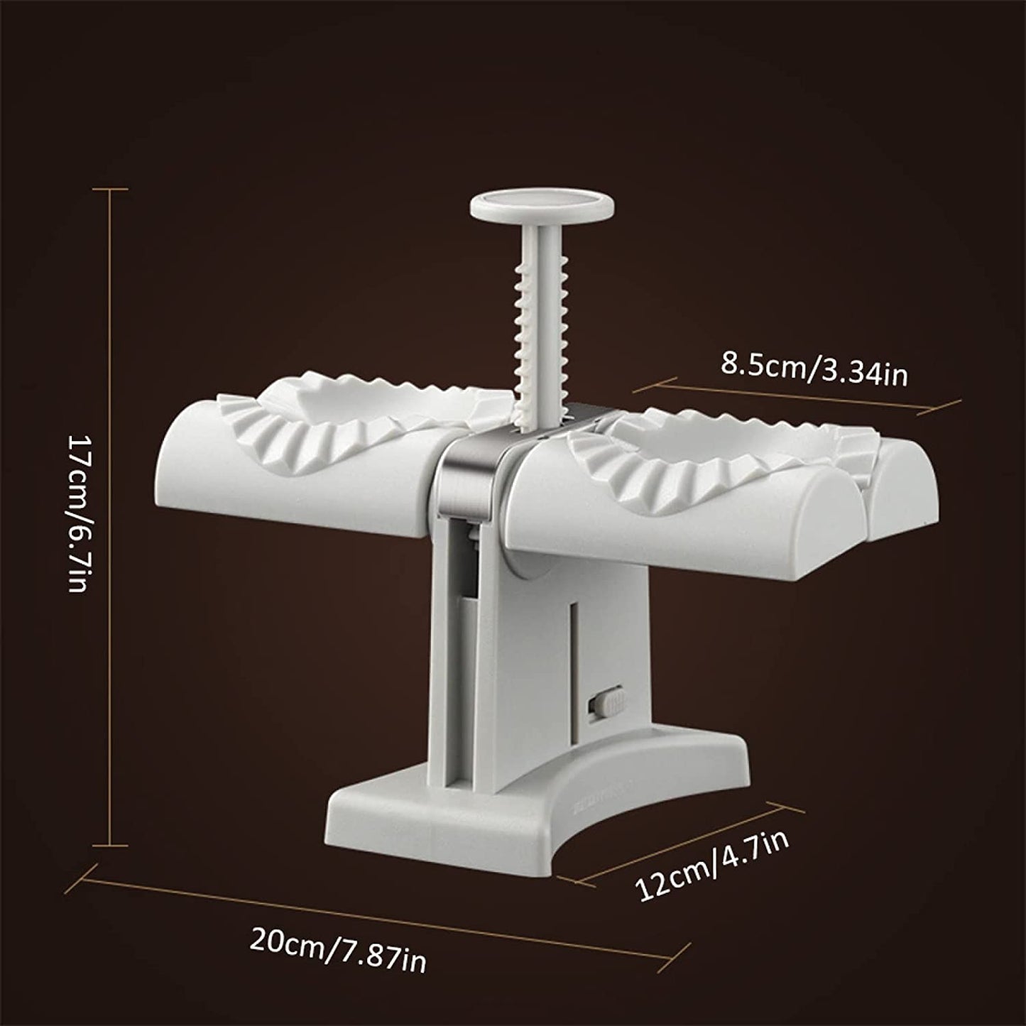 Dumpling Mould Double Head Dumpling Mold Lazy Artifact Manual Press Noodle Dumpling Maker