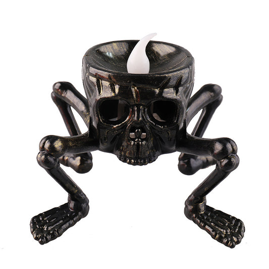 Halloween Candle Skull Hand Lantern Atmosphere Decoration Props Skull Foot Night Lantern