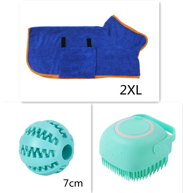Silicone Dog Bath Brush - Silicone Dog Brush for Bathing - Pet Accessories