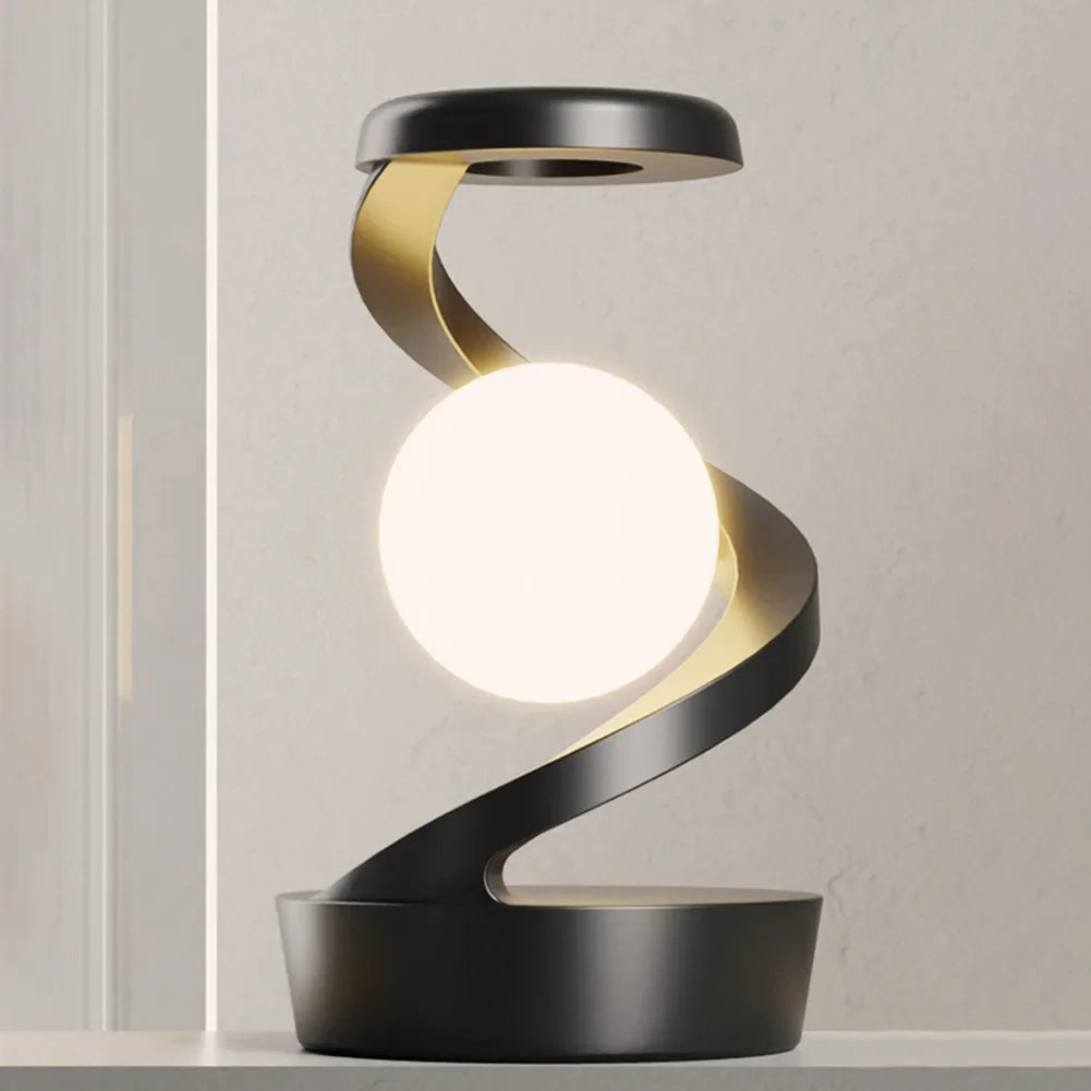 Levitating Ball Lamp with Wireless Charger - Best Wireless ball lamp - Home Decor Accessories
