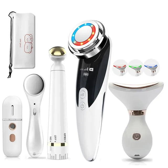 Skin Rejuvenation Kit - Facial Toning Device - Skin Tightening Kit
