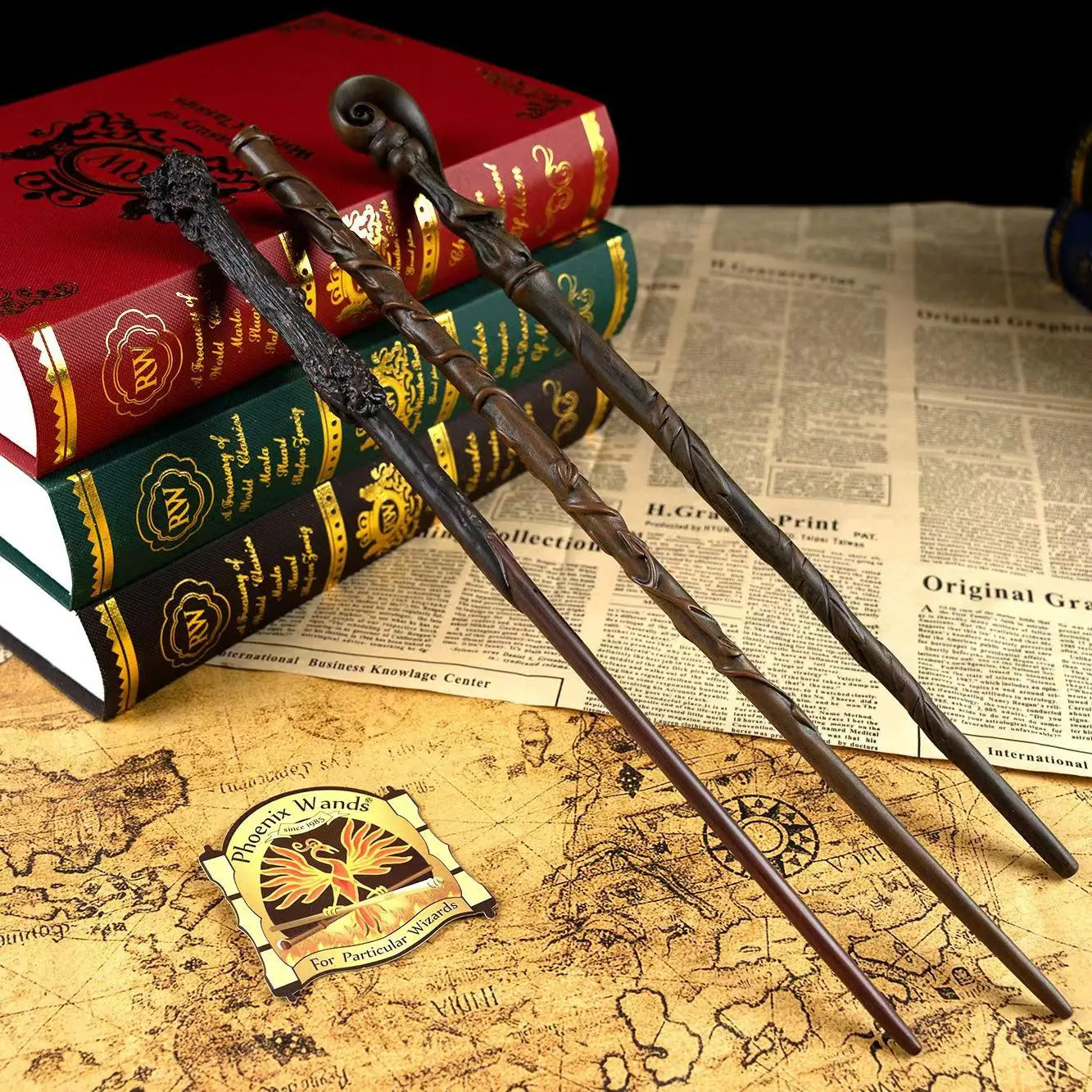 Harry Potter Series Wand, Magic Fire Wand Original Incendio Wand,Magic Wizard Wand for Kids & Adults,Cosplay, Gifts