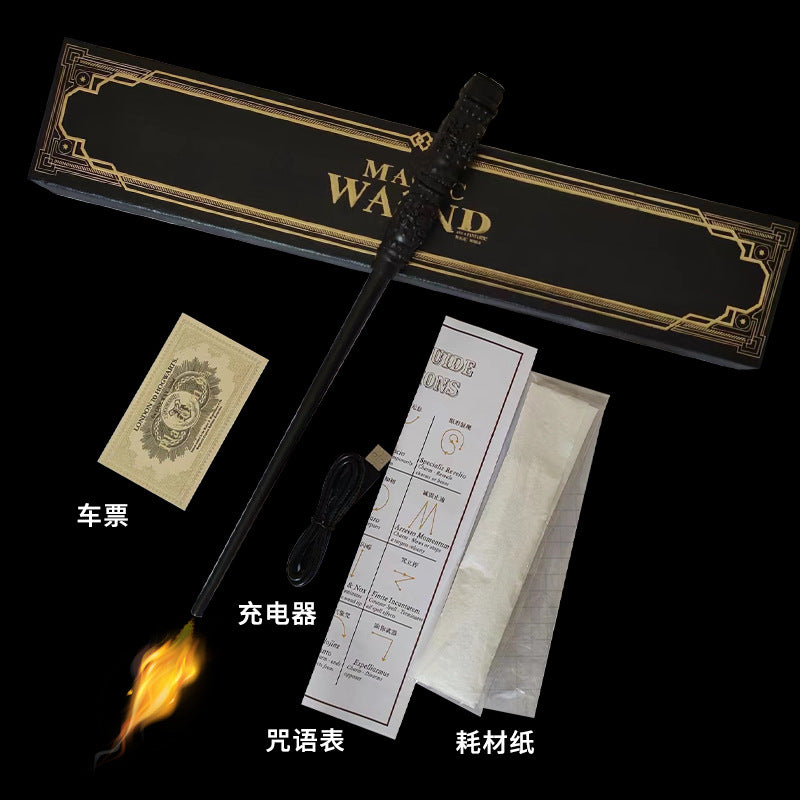 Harry Potter Series Wand, Magic Fire Wand Original Incendio Wand,Magic Wizard Wand for Kids & Adults,Cosplay, Gifts