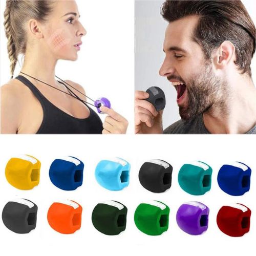 Jawline Trainer Bundle Package, silicone chew pads will strengthen and tone your facial muscles