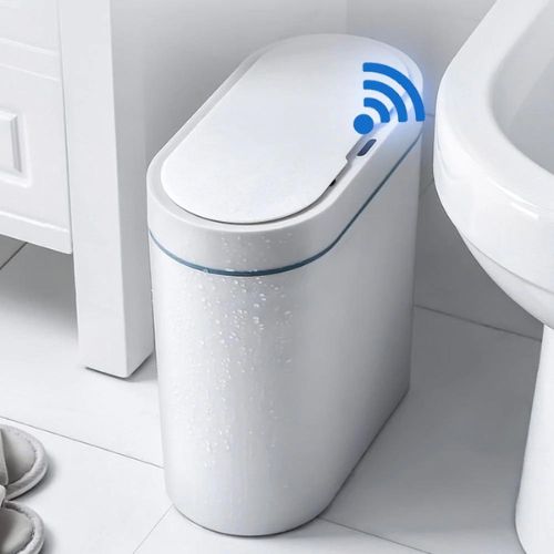 Automatic Garbage Bin with Self-Sealing and Self-Changing, Motion Sense Activated Trashcan Smart Trash Bin