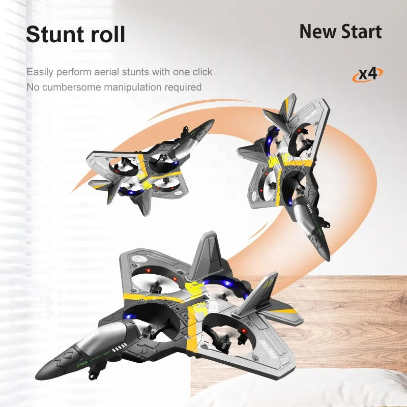 RC Fighter Jet Drone Remote Control Stunt Drone, Standard Edition