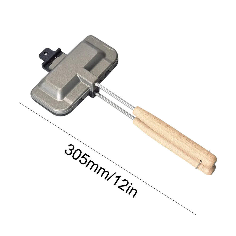 Double-Sided Pan - Sandwich Maker - Nonstick Frying Pan - Foldable Pan
