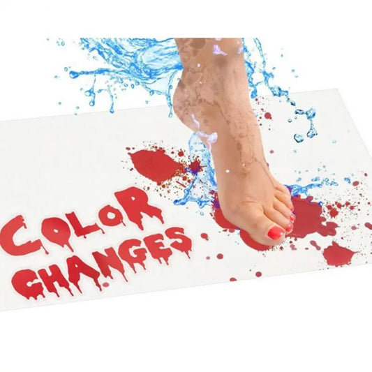 Halloween bath mat - Color change bath mat - Halloween Accessories