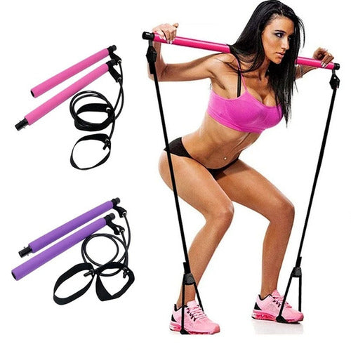 Portable Pilates Bar for fitness