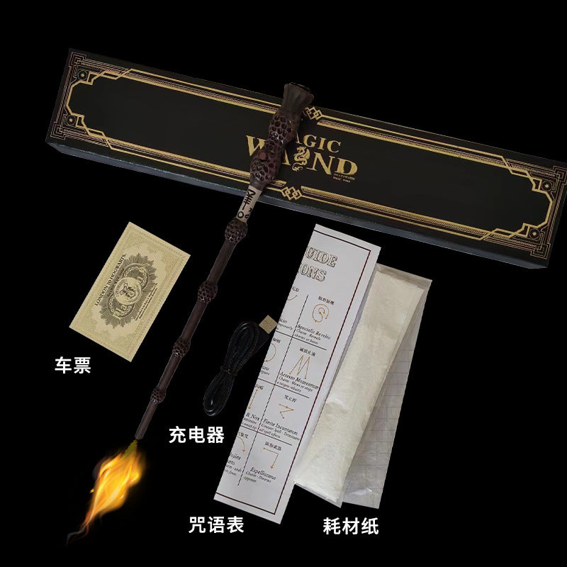 Harry Potter Series Wand, Magic Fire Wand Original Incendio Wand,Magic Wizard Wand for Kids & Adults,Cosplay, Gifts