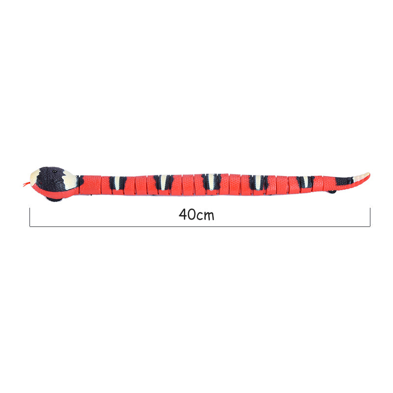 Smart Sensing Snake Cat Toys Electronic Interactive Toys for Cats USB Charging Cat Accessories