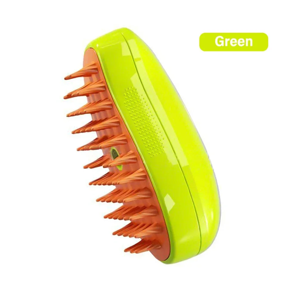 3 In1 Cat Steam Brush, Self Cleaning Steam Cat Brush, Multifunctional Cat Steamer Brush, For Removing Tangled and Loosse Hair